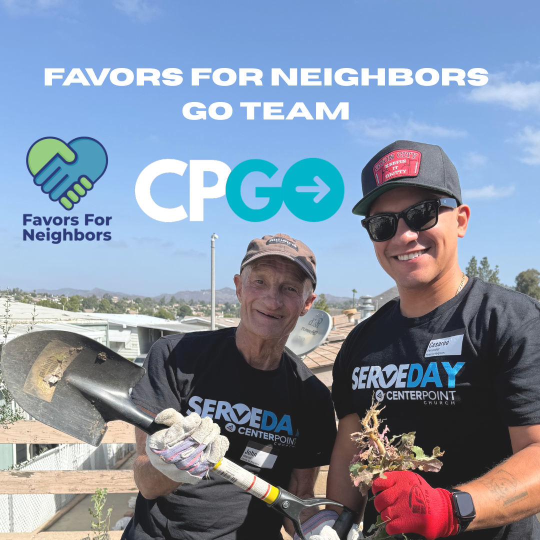 Favors For Neighbors - GO Team logo