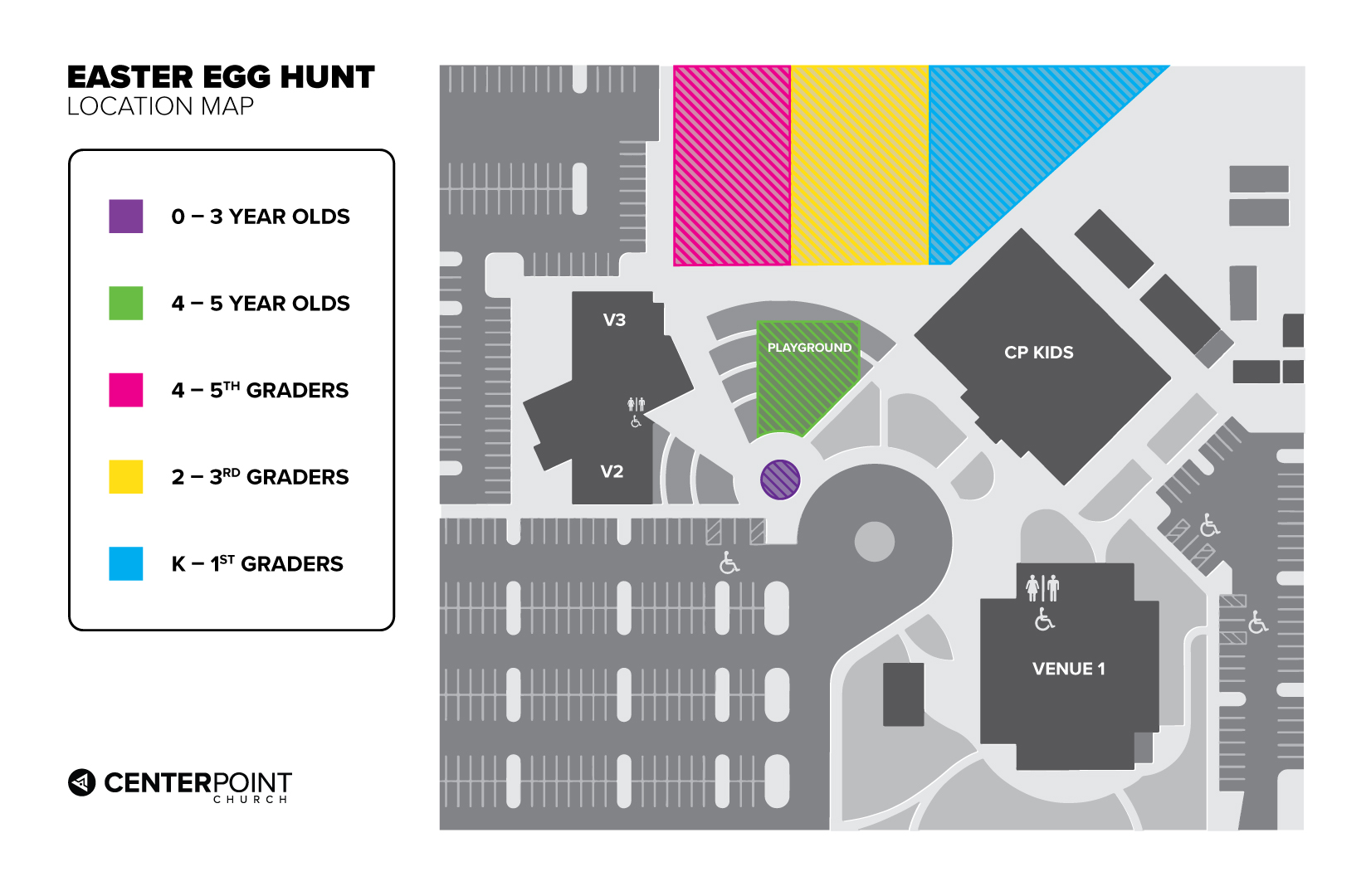 Where are the easter egg hunts?